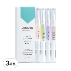 Jello Jello 指緣油筆4件組, 12ml, 3個