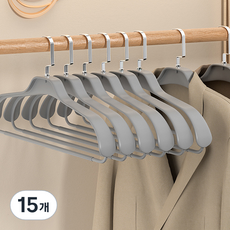 Maison de Aya 針織西裝衣架 45CM, 灰色, 15個