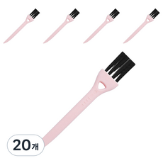 Maru Happy 刮鬍刀縫隙清潔刷 粉紅色 8.4 x 1.4 cm, 1入, 20個