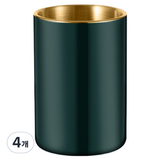 소담몰 클린 재떨이, 그린, 4개