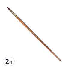 魯本斯藝術畫筆 777 水彩畫混合毛日本毛, 2個, 8號