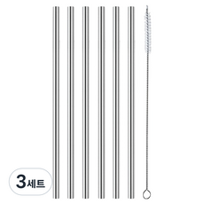 Tumbler Love 304不鏽鋼隨行杯吸管 887ml 1.18L 30cm 6入 + 清潔刷組, 3套