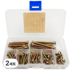 INNO TOOLS 直結螺絲 圓頭 7件組 原色 1002, 2套