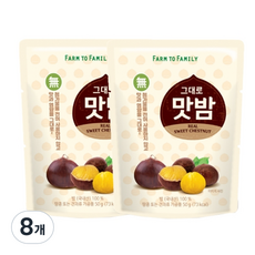 農場到家庭口味香脂, 50g, 8個