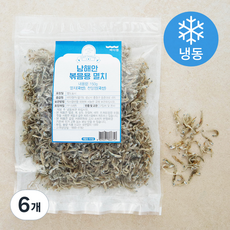 바다원 남해안 볶음용 멸치 (냉동), 150g, 6개