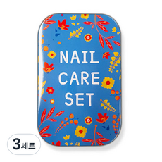 SHE'S LINE 馬口鐵盒指甲護理套組, 5種, 3套