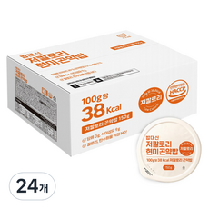 HANCHAEWON 低卡路里糙米蒟蒻代餐飯, 24個, 150g