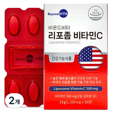 비욘드비타 리포좀 비타민C 33g, 2개, 30정