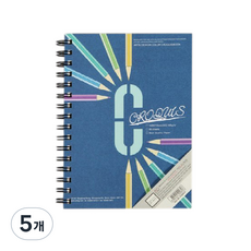 아트앤디자인 C크로키북 A5 105g 148 x 210mm 미색, A3(297 x 420 mm), 5개