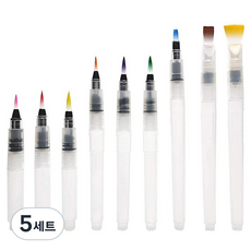 MaDaKkuMi 水彩畫水彩筆 9種組, 5套