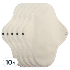 위즐리 면생리대 무나염, 대형, 1개입, 10개