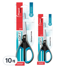 마패드 사무용 소프트 가위 21cm, 혼합색상, 10개