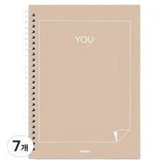 양지사 스프링노트 A1, 랜덤발송, 7개