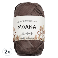니뜨 모아나 뜨개실, 113 초코브라운, 2개