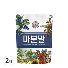 해나식품 마분말, 2개, 300g