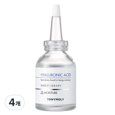 토니모리 인키라이브러리 히알루론산앰플, 30ml, 4개