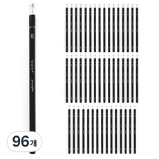 專業用鉛筆 2B, 96個, 黑色