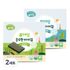 Pure Eat 兒童海苔, 35g, 2組