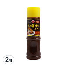 오뚜기 참깨 돈까스 소스 S, 470g, 2개