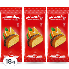 인파나사 오렌지촉케이크 슬라이스, 18개, 200g