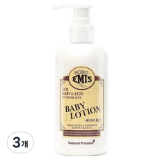 호호에미 베이비 로션, 250ml, 3개