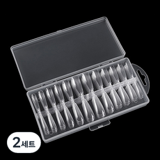 PINP 人造指甲延長頭 240p 套裝, 2組, 芭蕾技巧