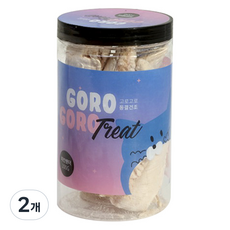 gorogoro 반려동물 동결건조 트릿, 100g, 2개, 치킨텐더