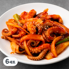 살맛나요 손질 절단주꾸미 200g + 볶음소스, 6세트