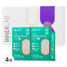 이너랩 차전자피 가르시니아 슬리밍 환 선물세트 20p, 100g, 4개