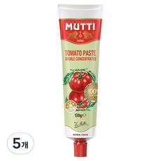 MUTTI 慕堤 雙倍濃縮番茄醬, 5個, 130g