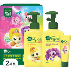 Greenfinger My Kids Catchy Nipping Wash 320ml + Shampoo 320ml + Face Lotion 20ml 套組, 2套