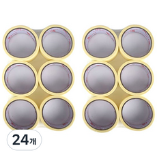 Bluemato 紙膠帶 12mm x 15m, 24個, 單一顏色