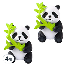 Black Tree C款熊貓迷你公仔, 4個