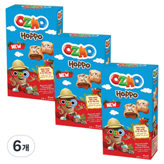 ozmo Hoppo夾心餅乾 巧克力口味, 6盒, 單品