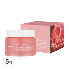 데이멜로우 라이트클린 핑크밤 클렌저, 90ml, 5개