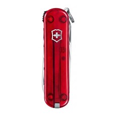 VICTORINOX 瑞士維氏 Nail Clip 580 8用瑞士刀 指甲剪 0.6463.T 65 x 17 x 19mm 透明紅 36g, 1個