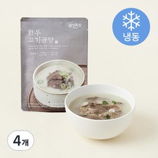 설성목장 한우 고기곰탕 (냉동), 500g, 4개