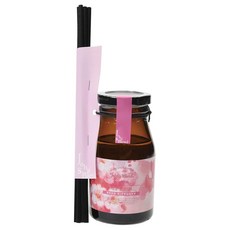 John's Blend 香氛擴香 香氣持久 輕鬆消除惱人異味 擴香棒數量可調整 自然清新 140mL 櫻花麝香, 櫻花麝香 ɴᴇᴡ, 1件