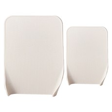 樂司廚品 好料理砧板 PP耐熱材質 邊緣防溢, 白色, 1組