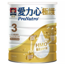 QUAKER 桂格 ProNutro 愛力心 極護幼兒成長奶粉3號 1~3歲, 1.5kg, 1罐