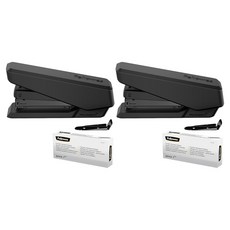 Fellows Easy Press 訂書機 FULL LX850 + 墊片 5000p 套裝, 2套, 黑色