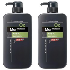 MENTHOLATUM 曼秀雷敦 男士制菌沐浴乳 草本香氣, 650ml, 2件