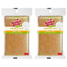 3M Scotch-Brite 百利 細緻餐具/茶杯專用菜瓜布 41YS-3M小黃, 3片, 2包