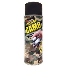 PLASTI DIP CAMO 多用途橡膠塗層, 迷彩黑, 1瓶