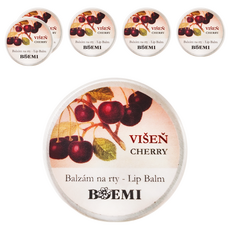 BOEMI 花沐春暮潤唇膏, 甜嫩櫻桃, 15ml, 6個