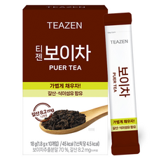 티젠 보이차 워터믹스, 1.8g, 10개입, 1개