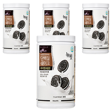 뉴핏 뉴트리 다이어트 단백질 쉐이크 쿠키앤크림맛, 750g, 4개