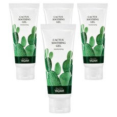 YADAH 仙人掌舒緩凝膠, 105ml, 4個