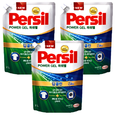 Persil 寶瀅 深層潔淨 9種酵素兩用強力洗衣凝露 補充包, 2L, 3個
