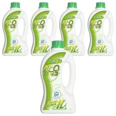액큐 초고농축 원액 세제, 5개, 1L